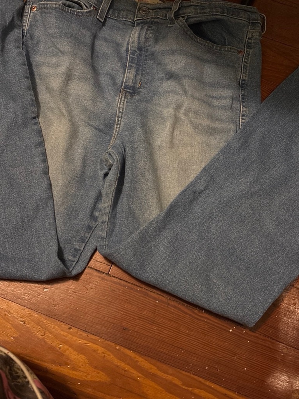 Signature by Levi Strauss Women's Straight Jeans in Faded Blue